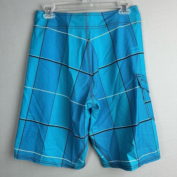 O’Neill R U Serious Men’s 28 Board Shorts Plaid Stretch - Picture 7 of 8